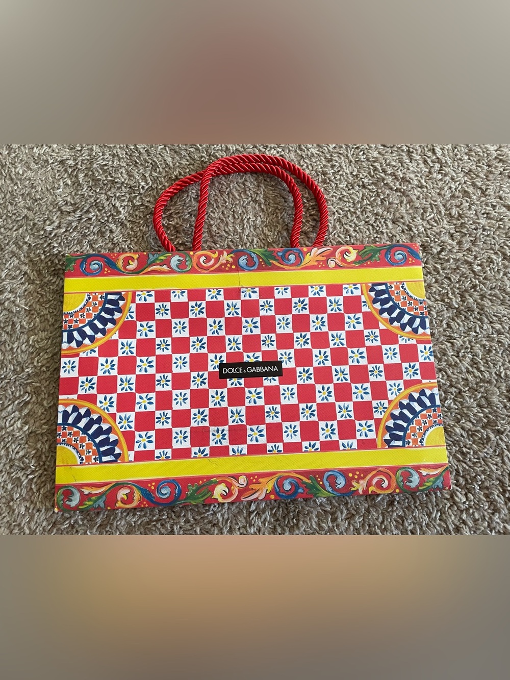 Dolce & Gabbana gift bag